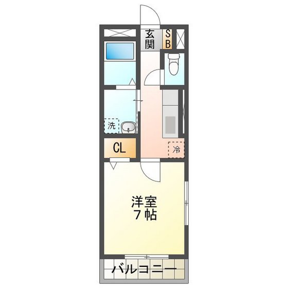 ブルーボンネットの間取り