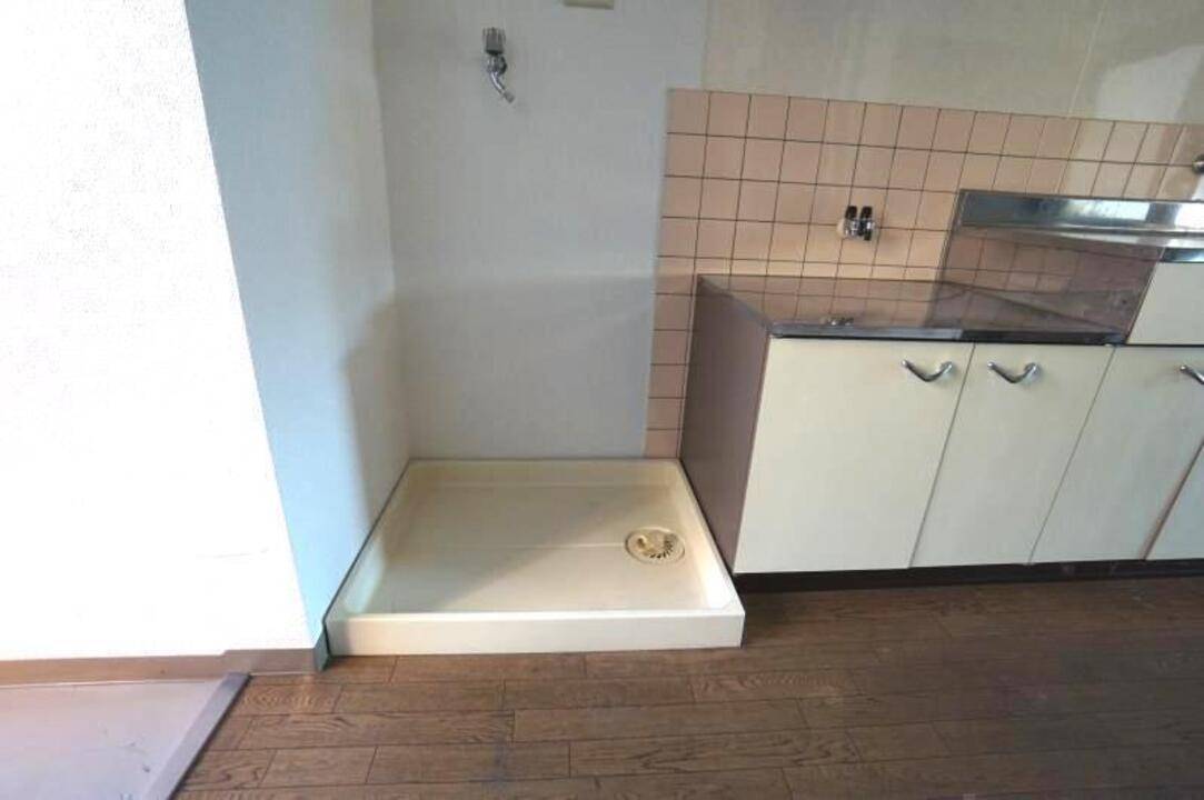 洗面設備　洗濯機置場