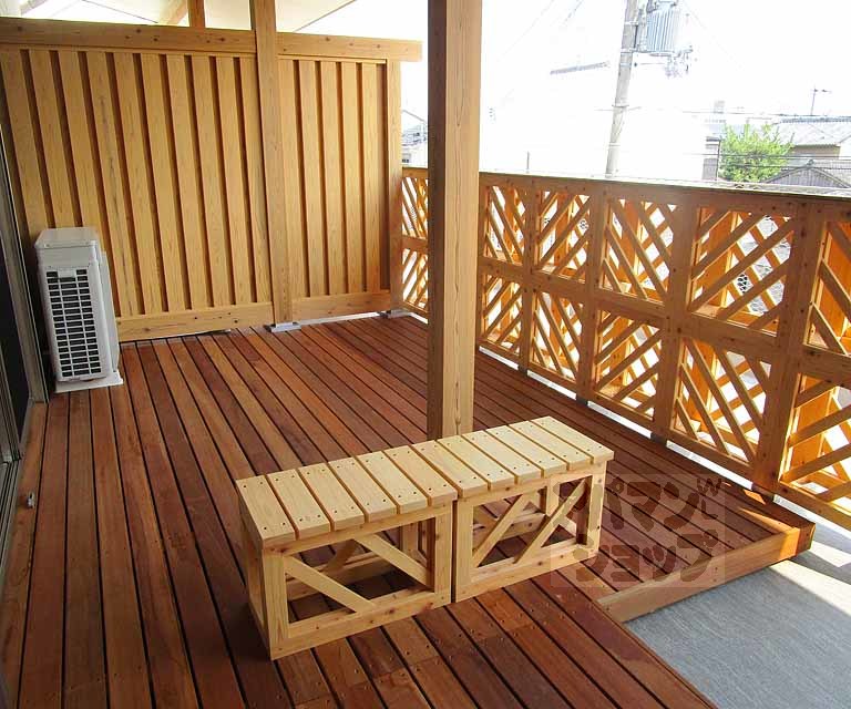 バルコニー　IV号室の写真です。