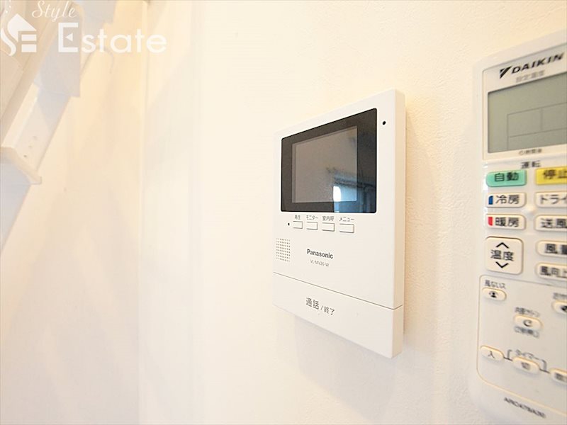 セキュリティ　モニター付きインターホン