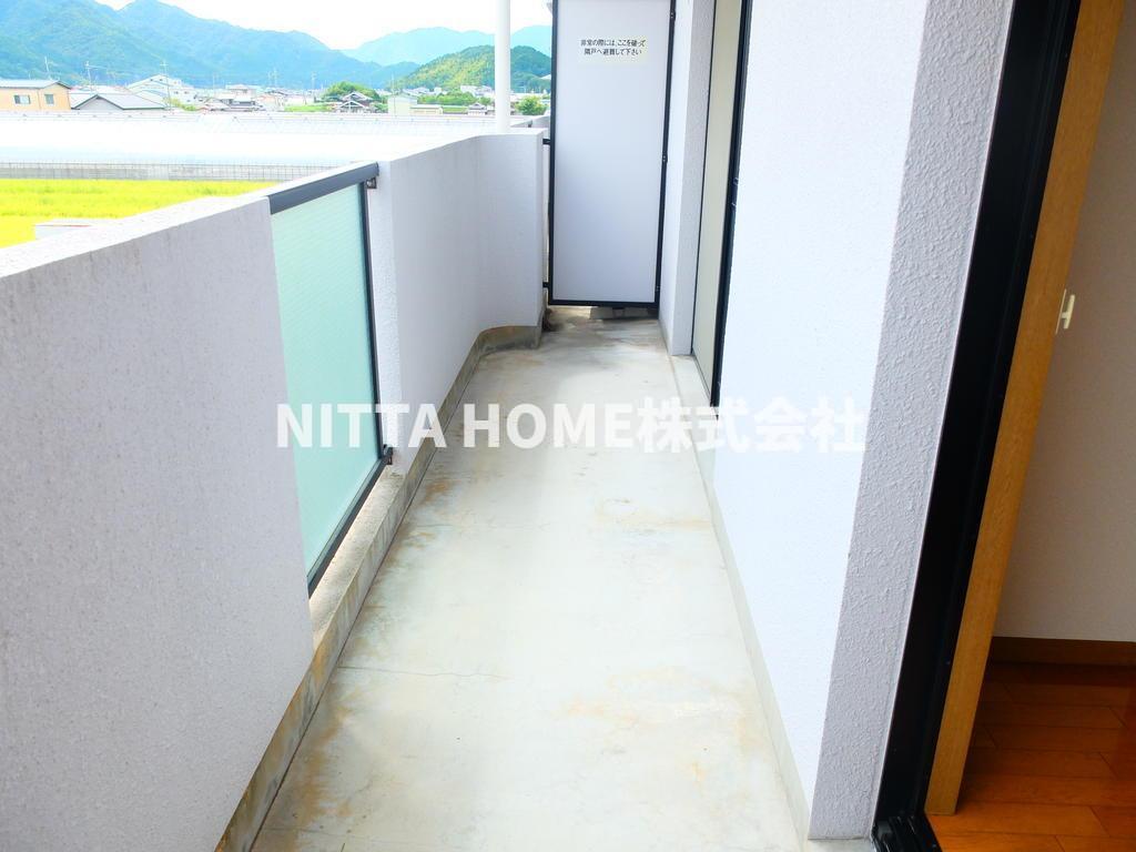 バルコニー　日当たり良好です(=^・^=)