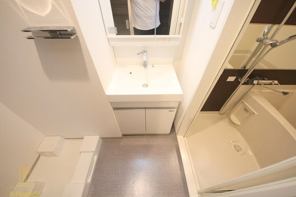 洗面設備　ジアコスモ京橋アクア