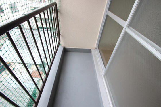 バルコニー　※別号室の写真です