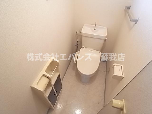 トイレ　トイレもきれいです