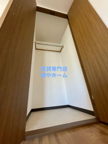 収納　たっぷりとした収納スペースです