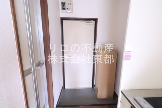 玄関　シューズボックス付☆いつでもスッキリ片付きますね！