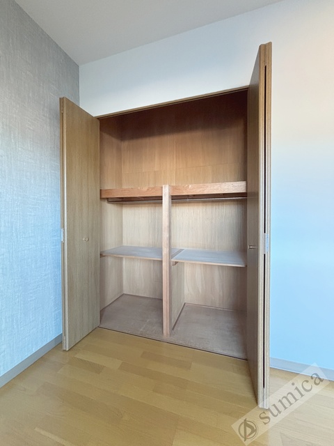 収納　室内をスッキリと見せることができる。充実収納です♪♪