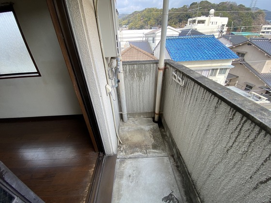バルコニー　※別部屋の写真です