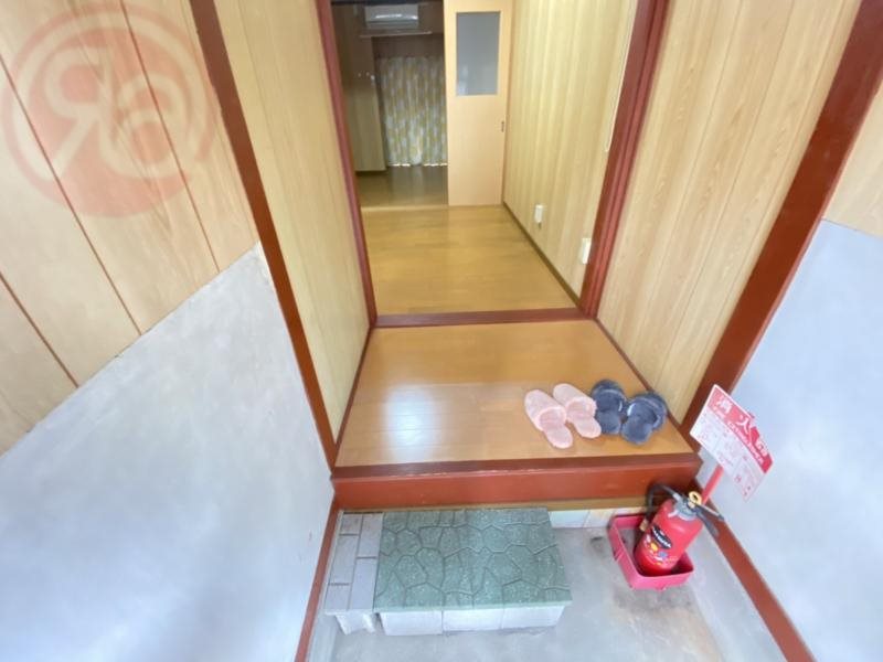 玄関　明るい玄関です