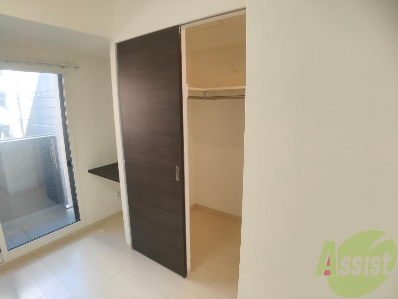 収納　ウォークインクローゼットでお部屋がすっきり片付きますよ！