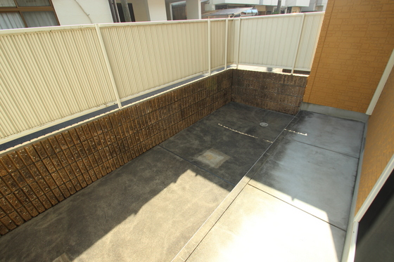 バルコニー　※別部屋の写真です