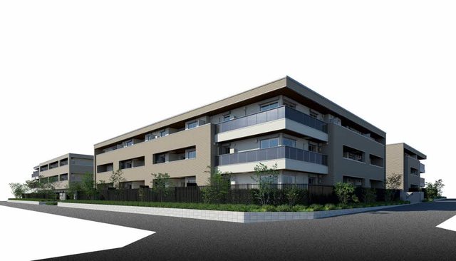 建物外観　完成予想図