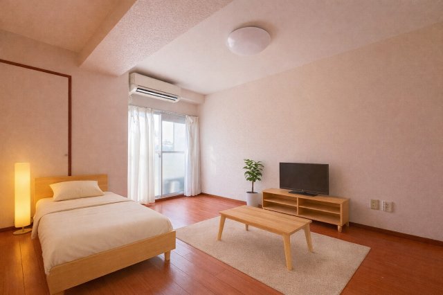 居室・リビング　家具配置イメージ画像です。