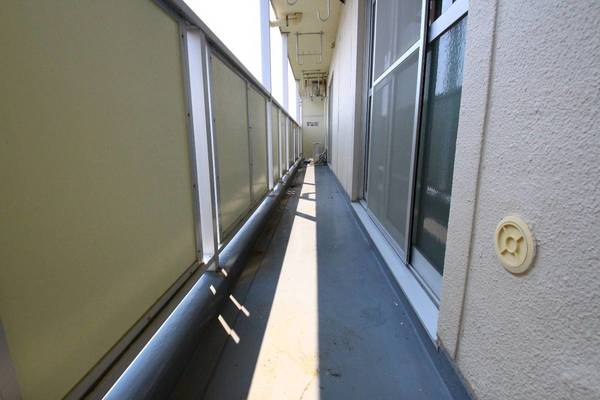 バルコニー　ビレッジハウスの同一物件・同一タイプの間取りの写真です