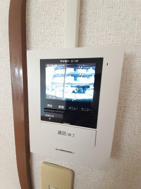 セキュリティ　モニター付きインターホン