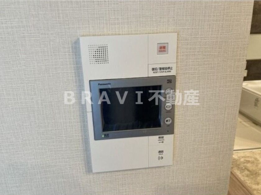 セキュリティ　【GRAN PASEO心斎橋EAST】モニター付きインターホ