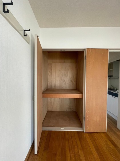 収納　※他号室の写真です。
