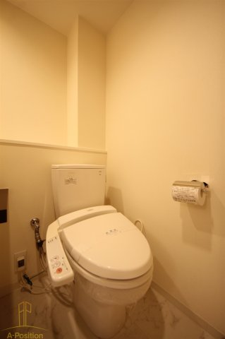 トイレ　南堀江アパートメント　シエロ