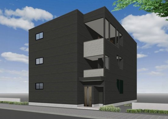 建物外観　外観パースとなっております。