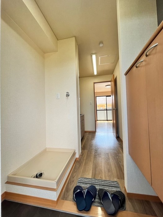 玄関　段差が少なく過ごしやすい玄関！