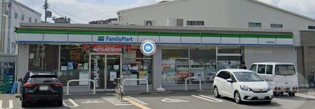コンビニ　ファミリーマート茨木蔵垣内店（コンビニ）まで580m