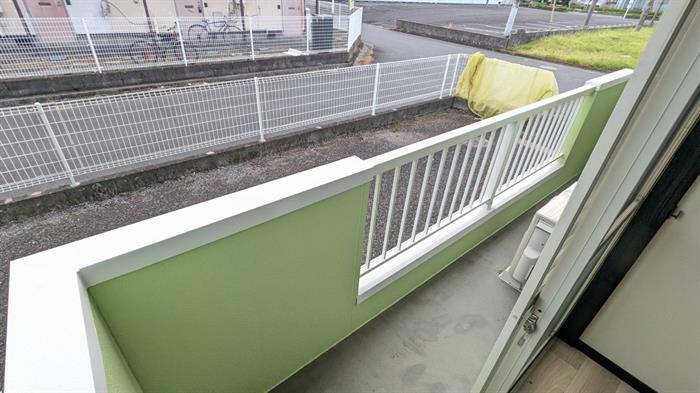 バルコニー　バルコニーからの眺めです