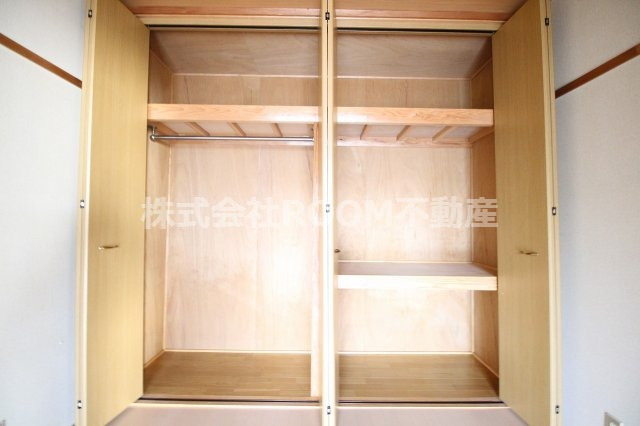 収納　たっぷりとした収納スペースです