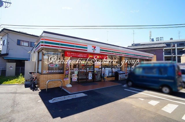 コンビニ　セブン-イレブン 横浜瀬谷二ツ橋店（コンビニ）まで458m