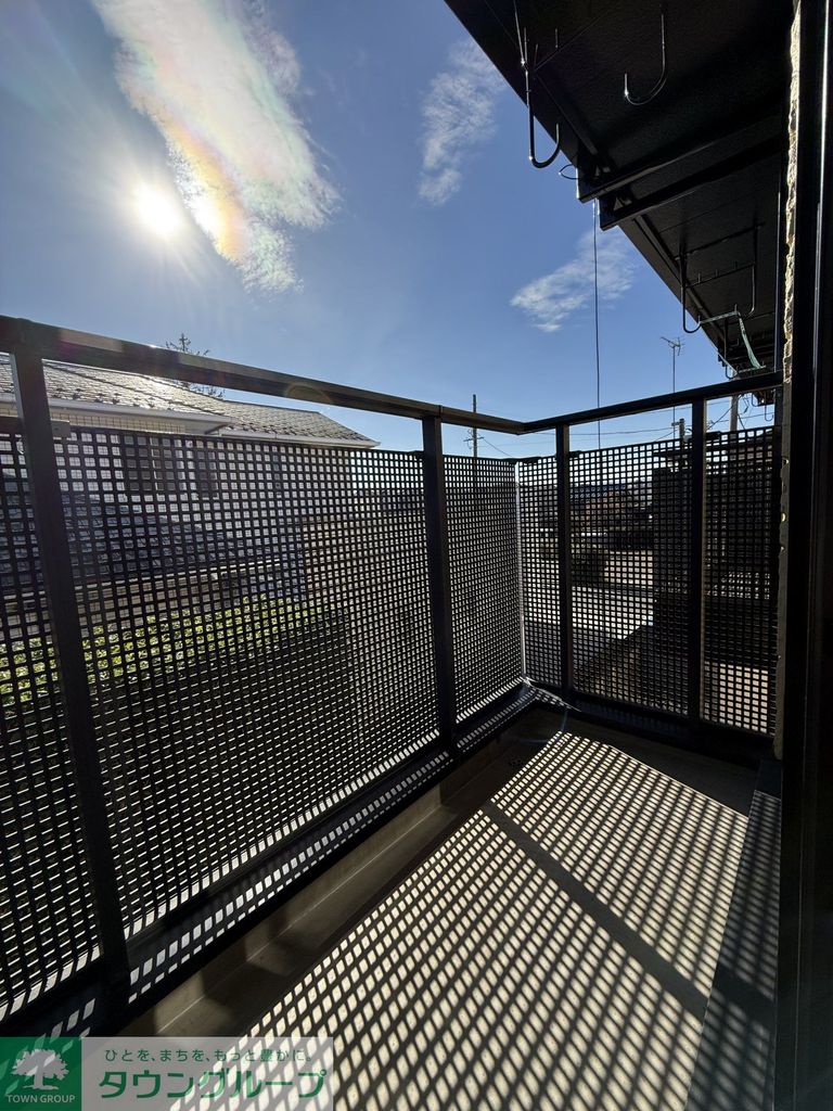 バルコニー　庭