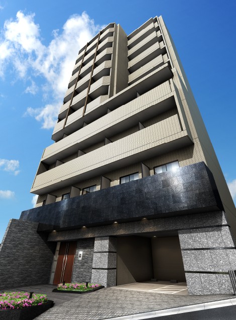 建物外観　外観パース