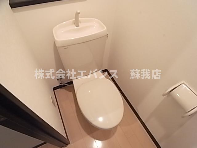トイレ　ゆったりとした空間のトイレです