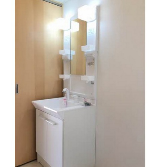 洗面設備　他号室のお写真です