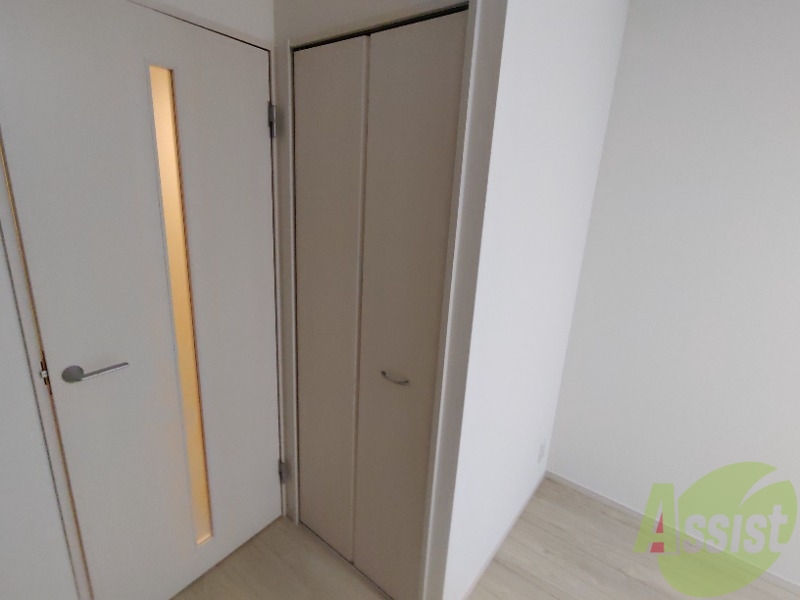 収納　収納スペースはこちらになります。中の様子が気になりますね。