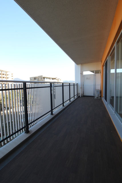 バルコニー　５０１号室モデルルーム写真※階数によりお部屋の色味が異なる場