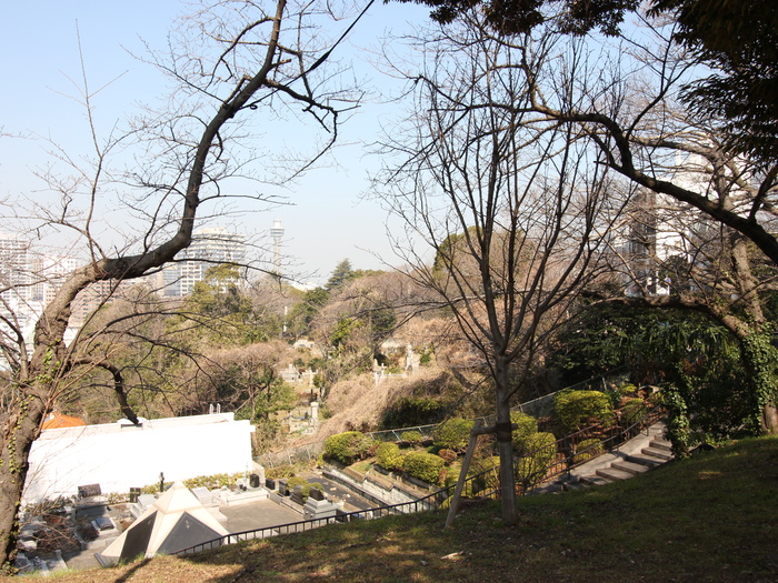 公園　横浜外国人墓地（公園）まで1000m