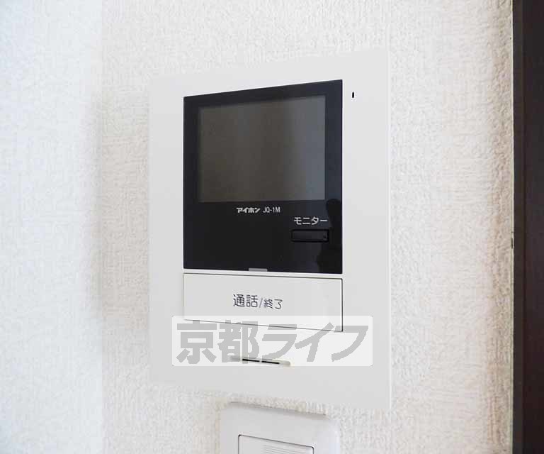 セキュリティ　来客確認できます。