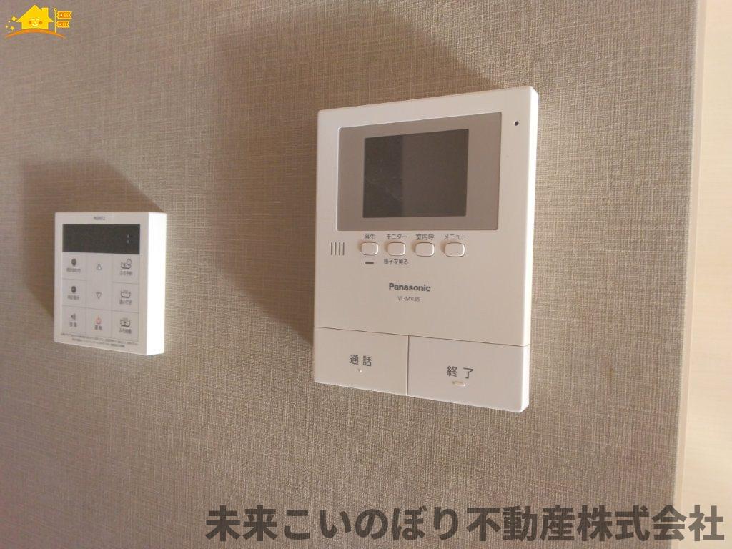 セキュリティ　TVインターホン付き