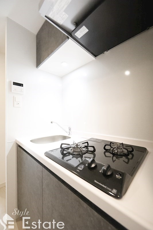 キッチン　2口コンロシステムキッチン