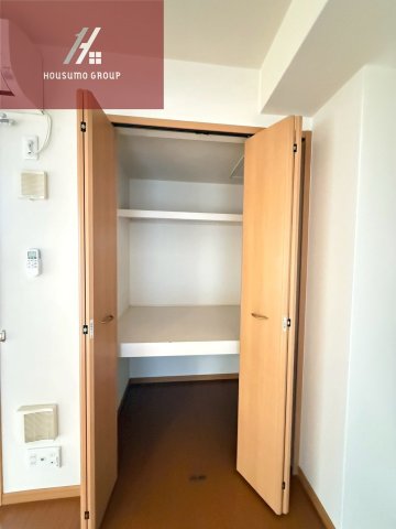 収納　十分な収納スペースがあります