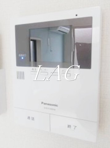 セキュリティ　モニター付きインターフォンです。