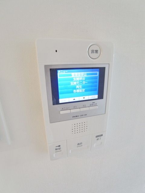 セキュリティ　♪モニター付ドアフォン♪