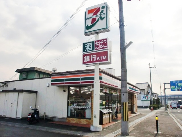 コンビニ　セブンイレブン　生駒壱分店（コンビニ）まで466m
