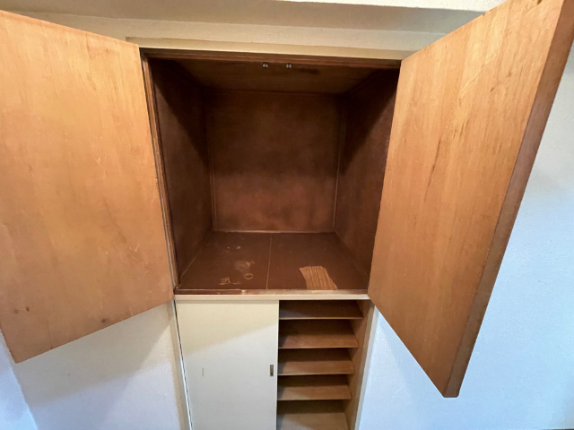 収納　玄関先に大きな収納が！