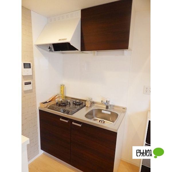 キッチン　家具家電はディスプレイ