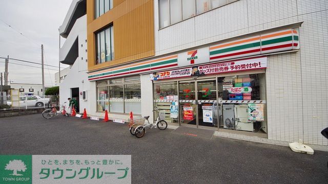 コンビニ　セブンイレブン川越南古谷店（コンビニ）まで490m