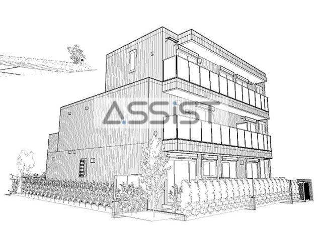 バルコニー　※完成予想パースです