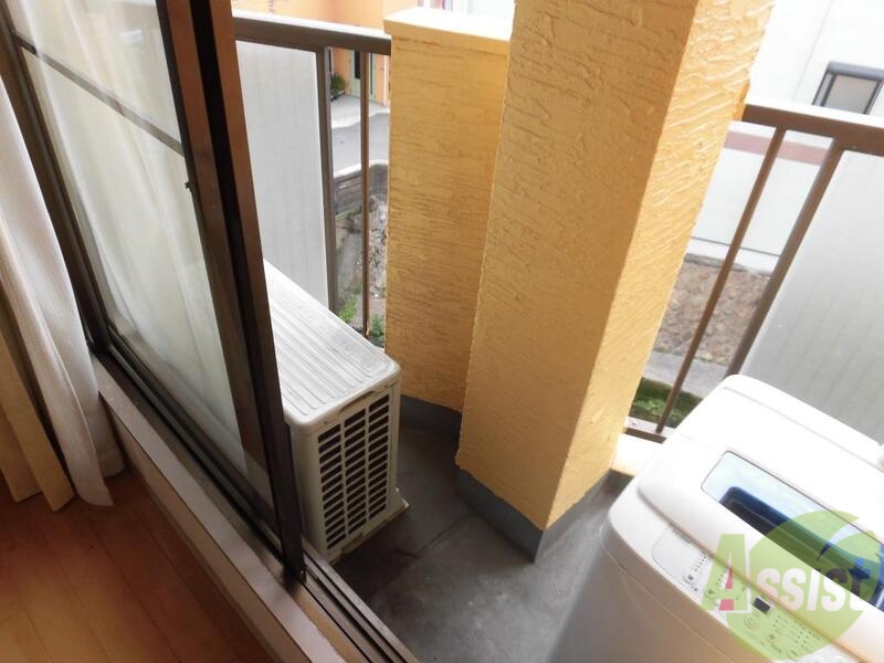 バルコニー　スッキリとしたバルコニーです