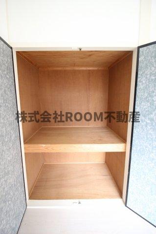 収納　十分な収納スペースがあります