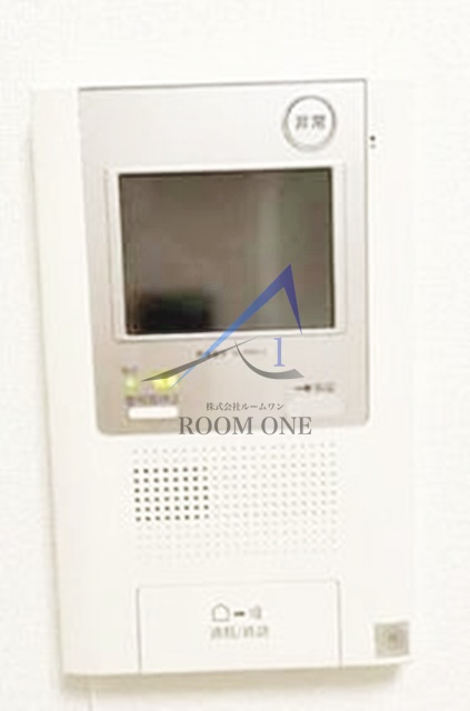 セキュリティ　モニター付インターホンです。