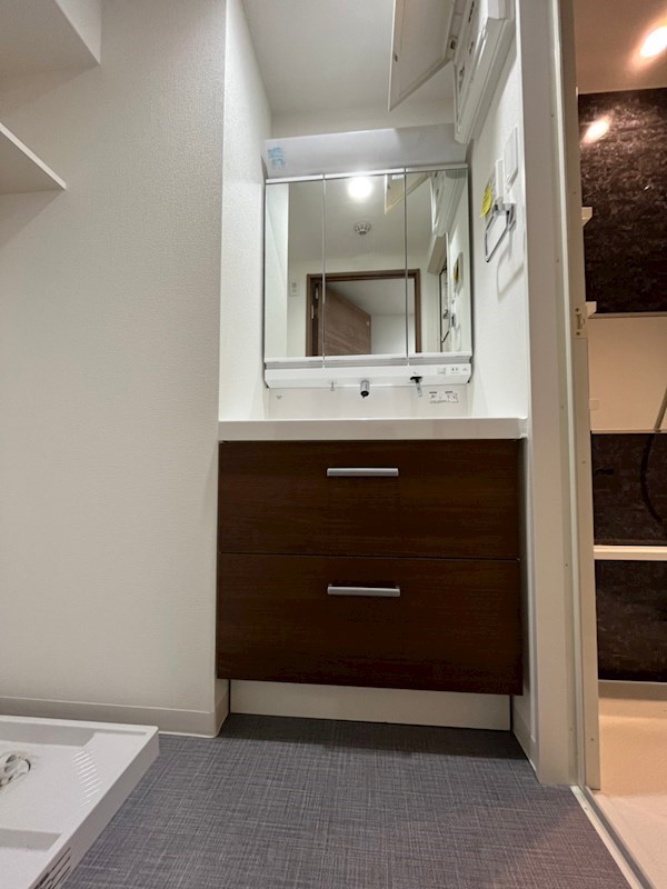 洗面設備　※別号室の参考写真になります。